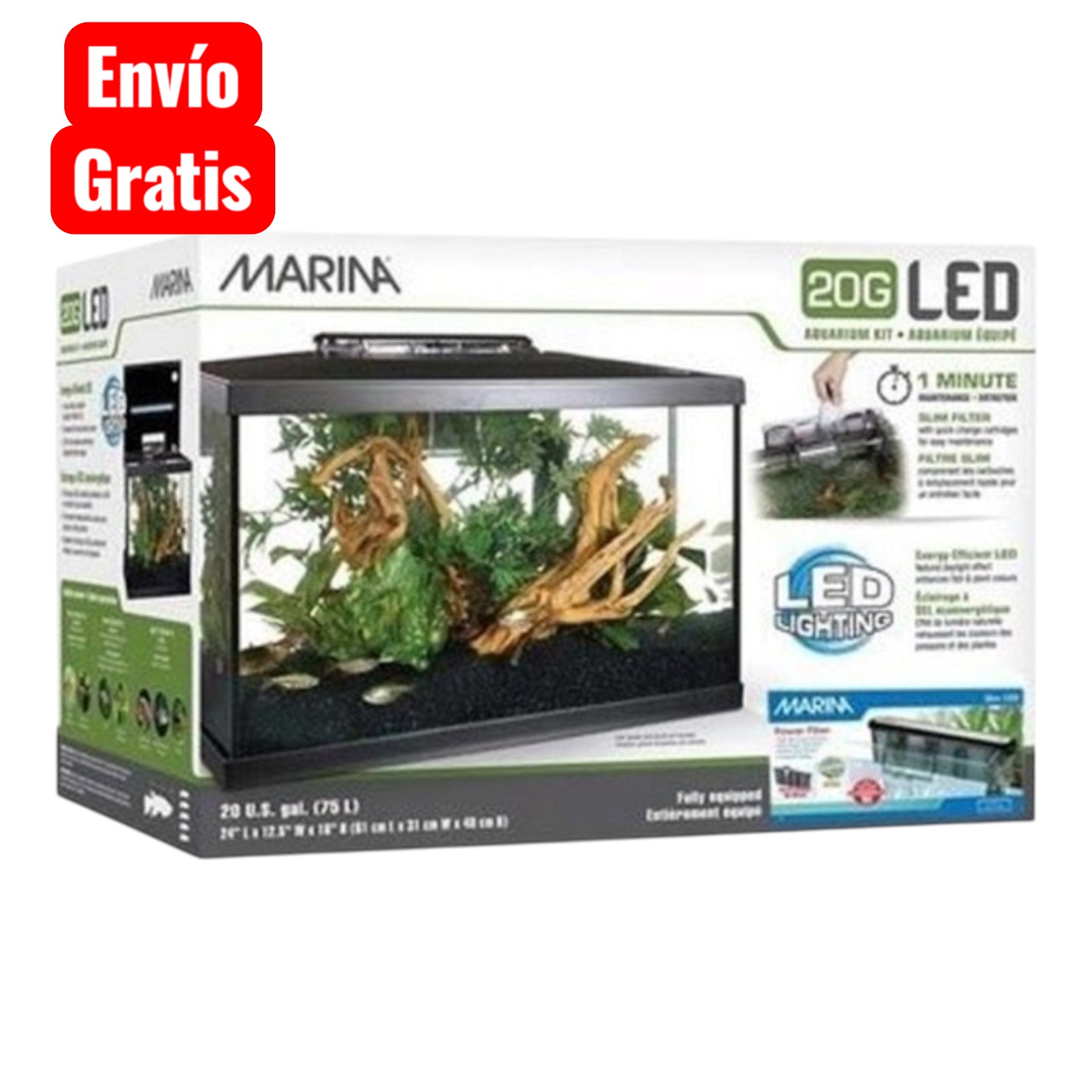 Kit Marina 20G 75L